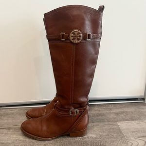 Tory Burch Leather Riding Boots 7.5